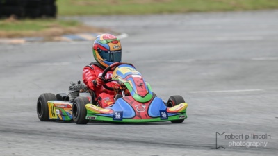 Kart 14 at the Mini ROK Cup 2025 Round 3