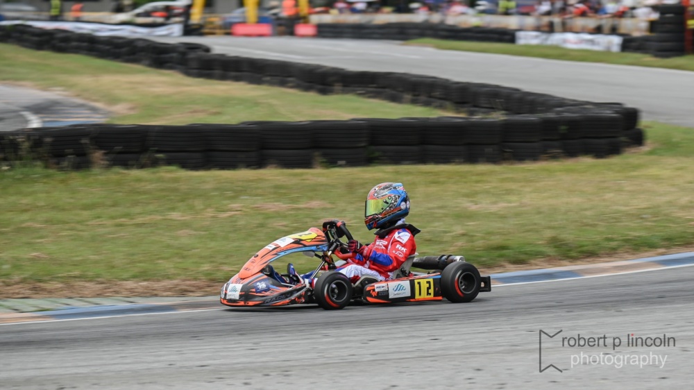 Kart 12 at the Mini ROK Cup 2025 Round 3