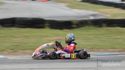 Kart 12 at the Mini ROK Cup 2025 Round 3