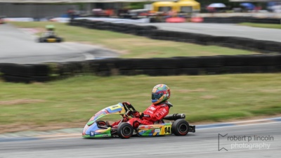 Kart 14 at the Mini ROK Cup 2025 Round 3