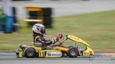 Kart 15 at the Mini ROK Cup 2025 Round 3
