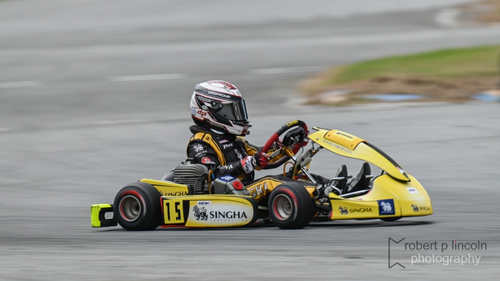 Kart 15 at the Mini ROK Cup 2025 Round 3