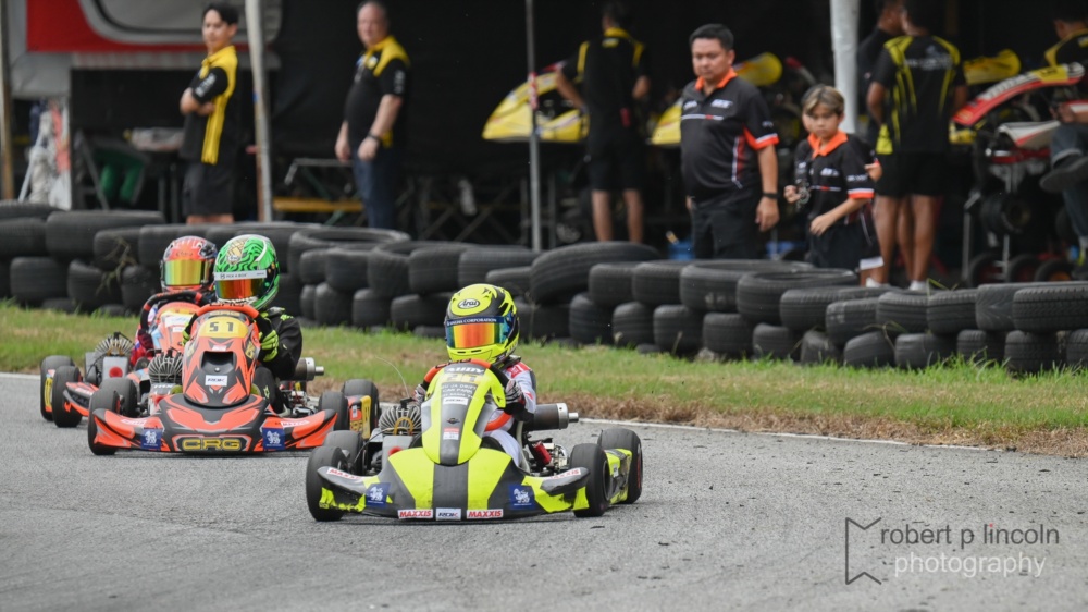Kart 27 at the Mini ROK Cup 2025 Round 3