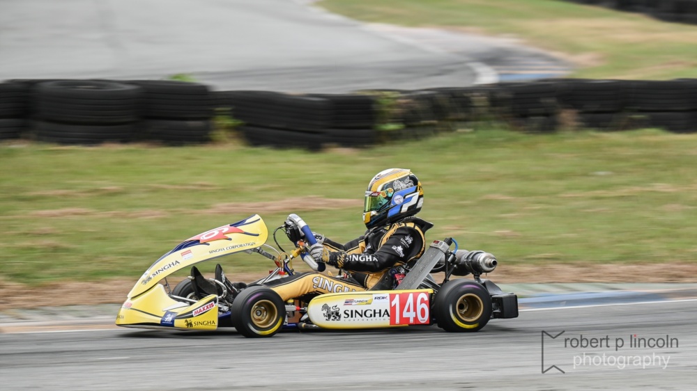 Kart 146 at the Junior Rookies Junior ROK Cup 2025 Round 3