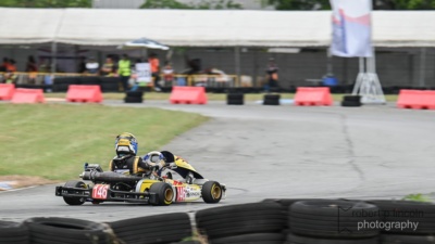 Kart 146 at the Junior Rookies Junior ROK Cup 2025 Round 3