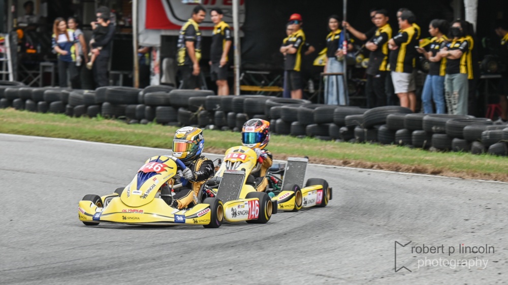 Kart 146 at the Junior Rookies Junior ROK Cup 2025 Round 3