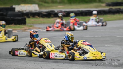 Kart 146 at the Junior Rookies Junior ROK Cup 2025 Round 3