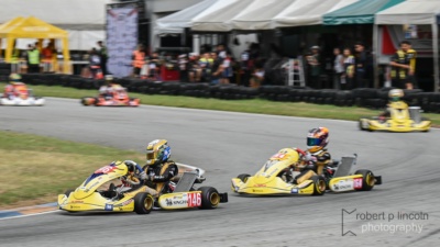 Kart 146 at the Junior Rookies Junior ROK Cup 2025 Round 3