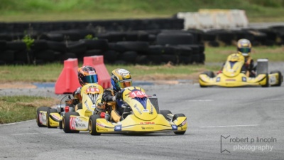 Kart 146 at the Junior Rookies Junior ROK Cup 2025 Round 3