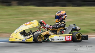 Kart 164 at the Junior Rookies Junior ROK Cup 2025 Round 3