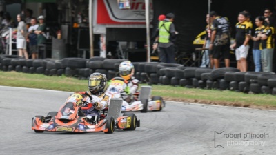 Kart 166 at the Junior Rookies Junior ROK Cup 2025 Round 3