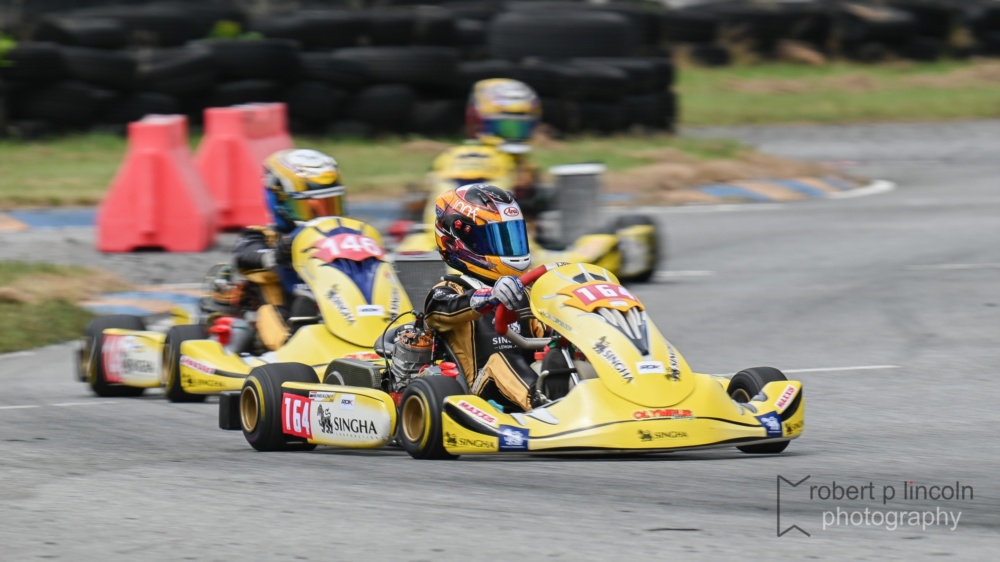 Kart 164 at the Junior Rookies Junior ROK Cup 2025 Round 3
