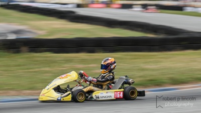 Kart 164 at the Junior Rookies Junior ROK Cup 2025 Round 3