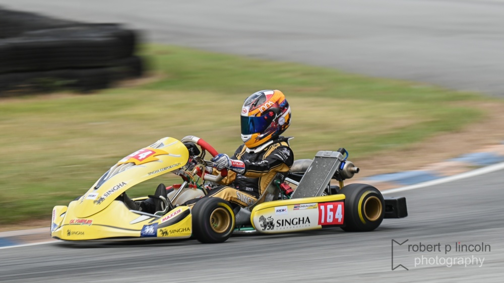 Kart 164 at the Junior Rookies Junior ROK Cup 2025 Round 3