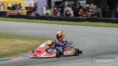 Kart 236 at the Seniors ROK Cup 2025 Round 3