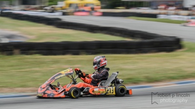 Kart 213 at the Seniors ROK Cup 2025 Round 3