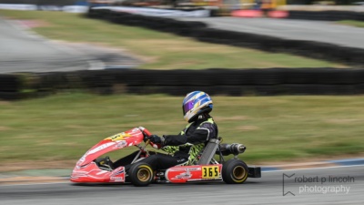 Kart 265 at the Seniors ROK Cup 2025 Round 3