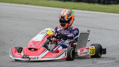 Kart 236 at the Seniors ROK Cup 2025 Round 3