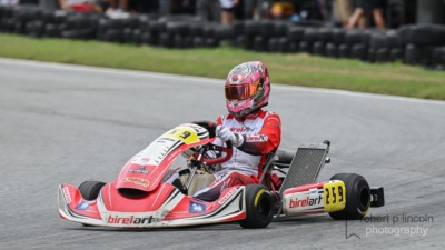 Kart 259 at the Seniors ROK Cup 2025 Round 3