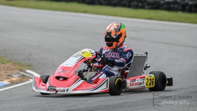 Kart 236 at the Seniors ROK Cup 2025 Round 3