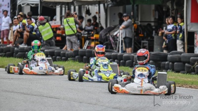 Kart 279 at the Seniors ROK Cup 2025 Round 3