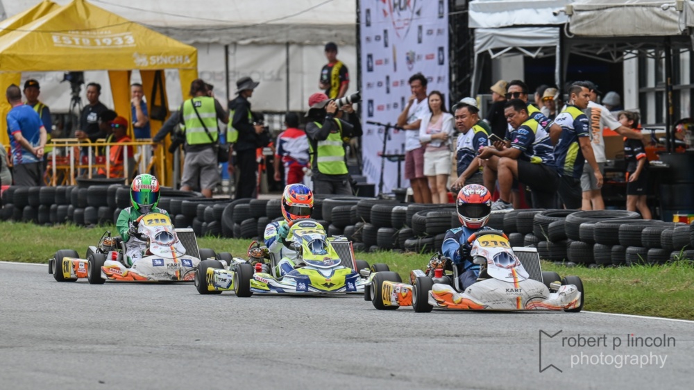 Kart 279 at the Seniors ROK Cup 2025 Round 3